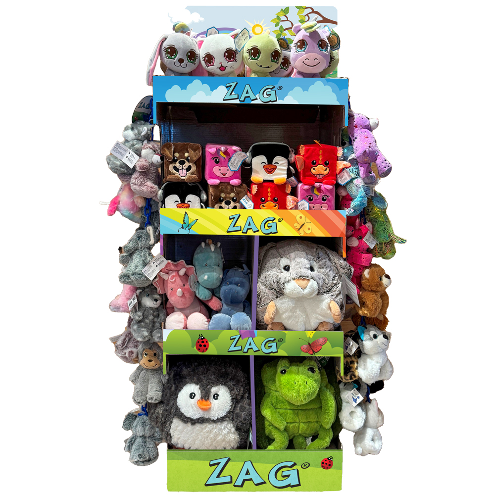 Image Plush Assortment - Cardboard Floor Display